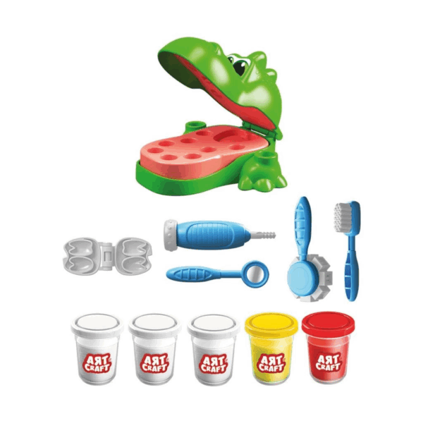03677 Dino Dişçi Hamur Seti -Dede - Görsel 3