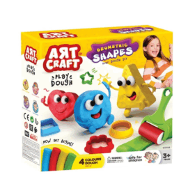 Çocuk 03682 Art Craft Geometrik Şekiller Hamur Set 200 gr
