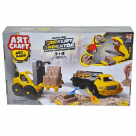Çocuk 03744 Artstand Forklift Operatör Kum Set - Fen Toys