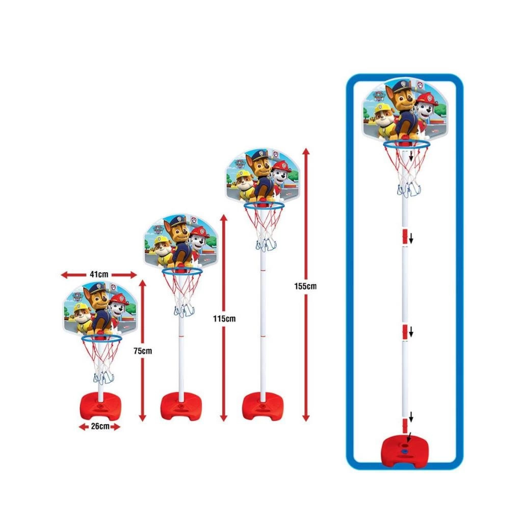 03880 Paw Patrol Büyük Ayaklı Basketbol Seti -Fentoys - Görsel 2