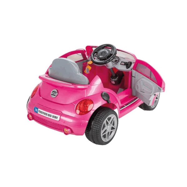 05 281 , Tostos 12 Volt Kumandalı Akülü Araba Metalik Pembe +3 yaş Özel Fiyatlı Ürün - Görsel 2