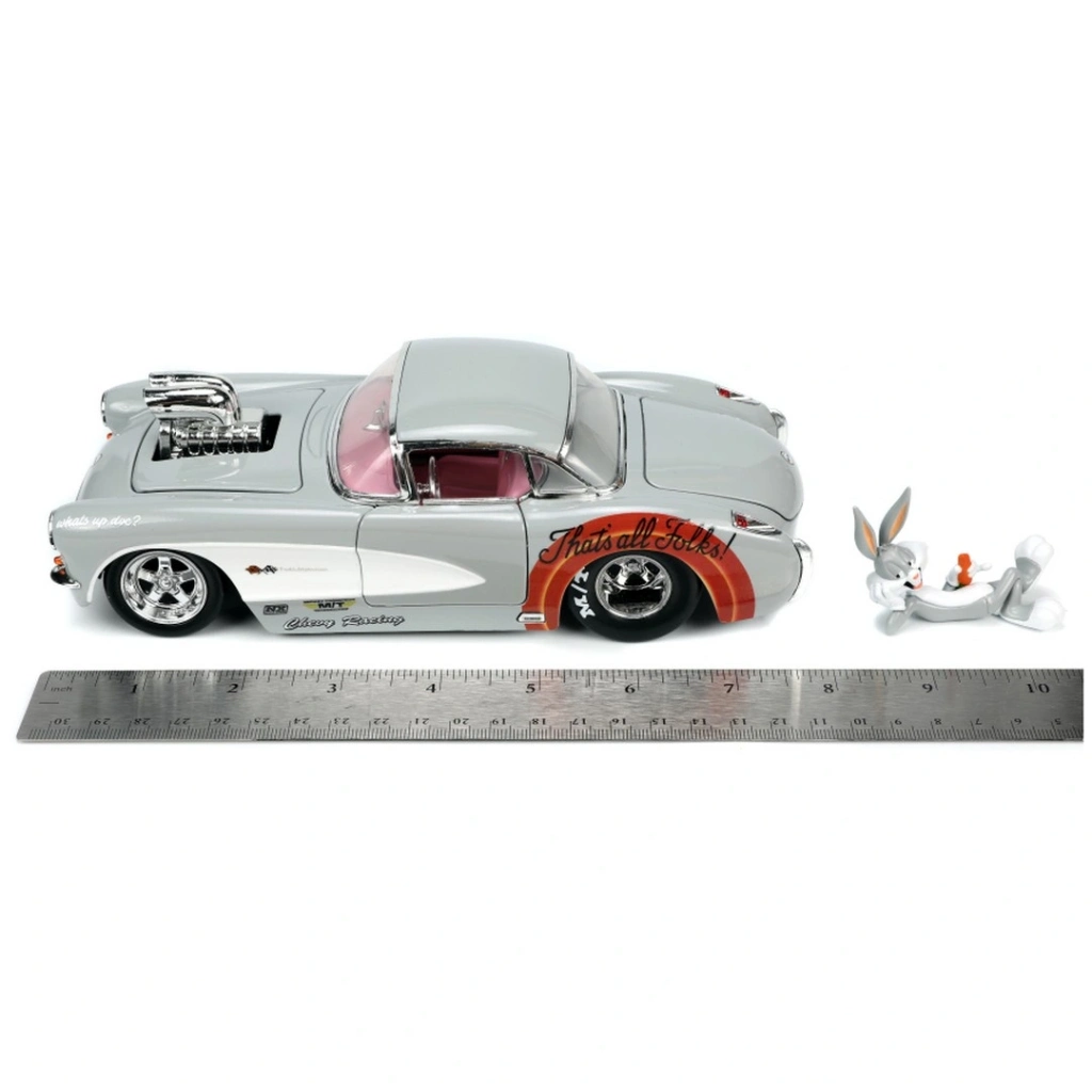 1/24 Bugs Bunny 1957 Chevrolet Corvette - Görsel 2