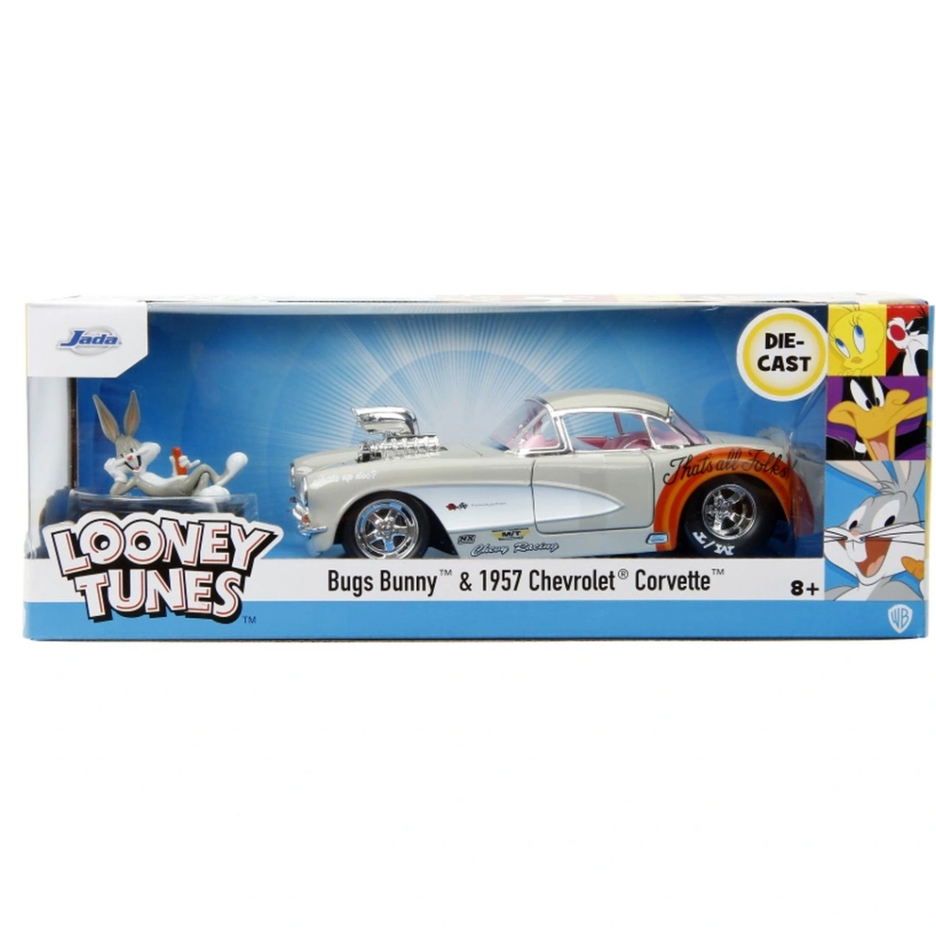 1/24 Bugs Bunny 1957 Chevrolet Corvette - Görsel 3
