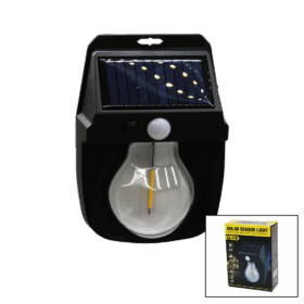 1 LED AMPUL MODEL SOLARLI - SENSÖRLÜ DUVAR LAMBASI 5.5V - 1W (K0)