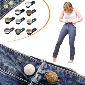 10 Adet Yedek Kot Düğmeleri Beden Genişletici (K0)