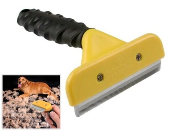 10 cm Kedi Köpek Tarağı Fırçası Tüy Alıcı Toplayıcı Tarak Fırça (K0) - Görsel 2