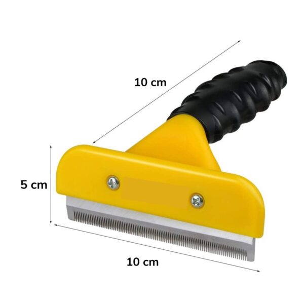10 cm Kedi Köpek Tarağı Fırçası Tüy Alıcı Toplayıcı Tarak Fırça (K0) - Görsel 4