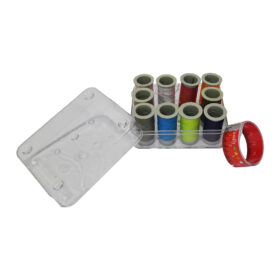 10 RENK POLYESTER DİKİŞ İPLİK MEZURALI (K0)