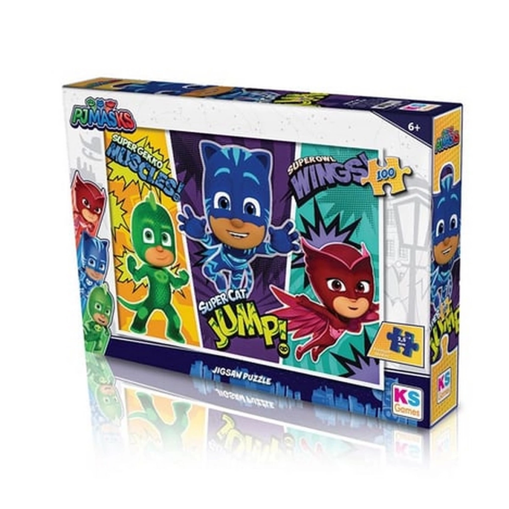 100 Parça Pjmasks Puzzle - Görsel 3