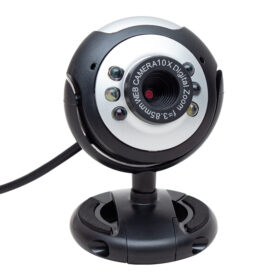1.3 MP 10X ZOOM 6 LEDLİ MİKROFONLU USB WEBCAM KAMERA (K0)