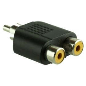 1 RCA ERKEK / 2 RCA DİŞİ ÇEVİRİCİ JACK (K0)