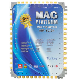 10*24 KASKATLI UYDU SANTRALİ MAG PLATINUM (K0)