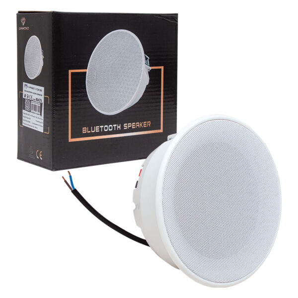 12 CM 6 WATT 8 OHM BLUETOOTH ÖZELLİKLİ TRAFOSUZ ALÇIPAN HOPARLÖR (K0)