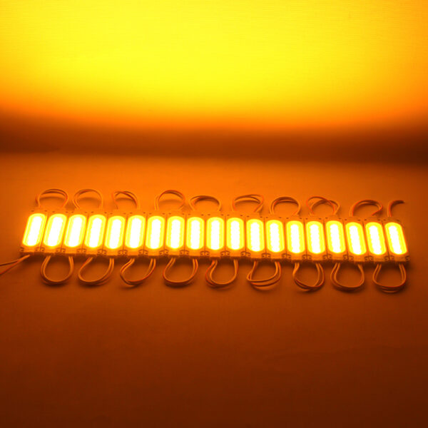 12 VOLT 2 WATT SARI MODÜL LED 68X16 MM (81) (K0) - Görsel 2