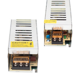 12 VOLT - 15 AMPER SLIM KASA METAL ADAPTÖR (198*58*40) (K0)