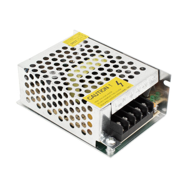 12 VOLT - 2 AMPER - 24 WATT METAL KASA ADAPTÖR (K0)