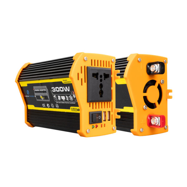 12 VOLT 300 WATT MODIFIED SINUS POWER INVERTER CHB300W (81) (K0) - Görsel 3