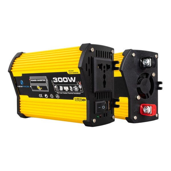 12 VOLT 300 WATT MODIFIED SINUS POWER INVERTER CHY300W (81) (K0) - Görsel 3