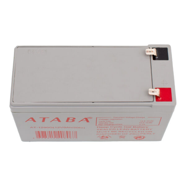 12 VOLT - 9 AMPER JEL AKÜ (150 X 65 X 90 MM) AT-1290G (K0) - Görsel 3
