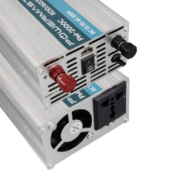 12 VOLT - 2000 WATT ŞARJLI INVERTER (K0) - Görsel 3