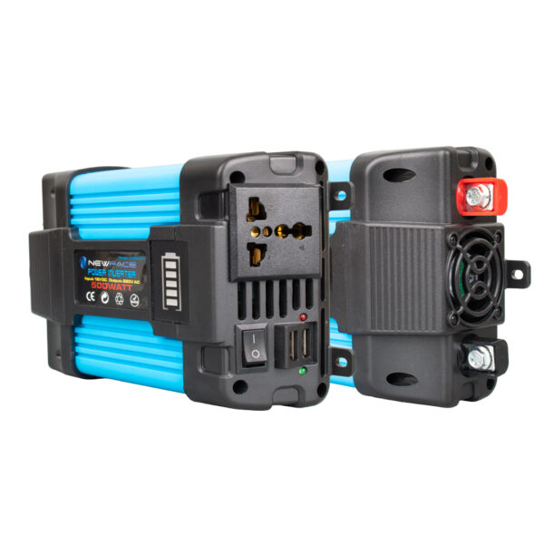 12 VOLT 500 WATT MODIFIED SINUS POWER INVERTER XLF500W (81) (K0) - Görsel 3