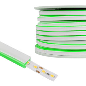 12 VOLT 6X12MM YEŞİL NEON LED 50 METRE (K0)