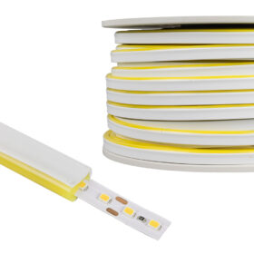 12 VOLT 6X12MM LİMON SARISI NEON LED 50 METRE (K0)