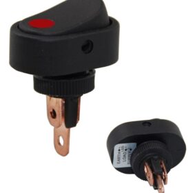 12 VOLT DC 20 AMPER ON-OFF IŞIKLI ANAHTAR ASW-20D-2 (IC-132A-2) (K0)