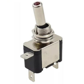 12 VOLT DC 20 AMPER TOGGLE SWİTCH ON-OFF IŞIKLI (IC-151A) (K0)