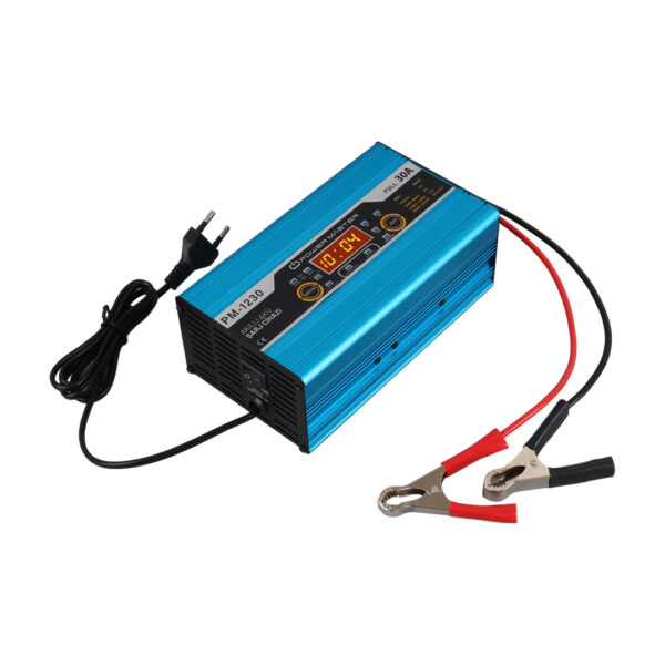 12 VOLT MAX 30 AMPER LCD EKRANLI AKÜ ŞARJ CİHAZI (K0) - Görsel 3