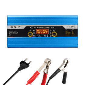 12 VOLT MAX 40 AMPER DİGİTAL EKRANLI  AKILLI AKÜ ŞARJ CİHAZI (K0)