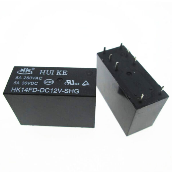 12 VOLT ROLE ÇİFT KONTAK 8 BACAK (K0)