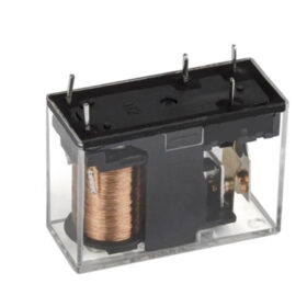 12 VOLT ROLE TEK KONTAK 5 BACAK 10 AMPER ŞEFFAF (HLS-14F1L-DC12V-C) (K0)
