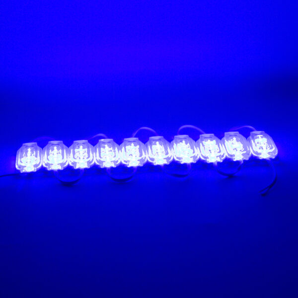 12V 0.6W MAVİ 2835 65X25 MM IP65 120LM 160 DERECE MODÜL LED (K0) - Görsel 2