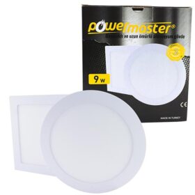 12W GÜNIŞIĞI SIVA ALTI YUVARLAK SLİM PANEL 3000K 5 130MM (K0)