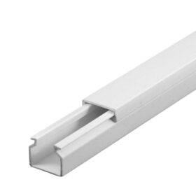 12X12 YAPIŞKAN BANTLI PVC KABLO KANALI - 1 BOY 2 METRE (KOLİSİ:50 BOY:100 MT) (K0)