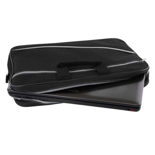 15.6 SİYAH GRİ BİLGİSAYAR NOTEBOOK ÇANTASI DR-500 (K0) - Görsel 2