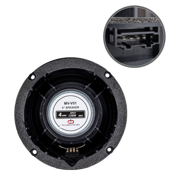 16 CM 4 OHM MAX 120 WATT OTO HOPARLÖR TEKLİ (VOLKSWAGEN) (K0) - Görsel 2