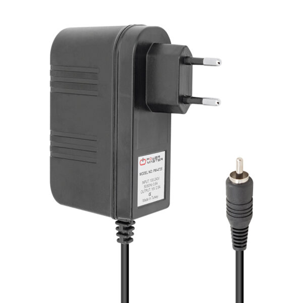 16 VOLT - 2.5 AMPER PRİZ TİPİ TOS FİŞLİ RCA SANTRAL ADAPTÖRÜ (K0)