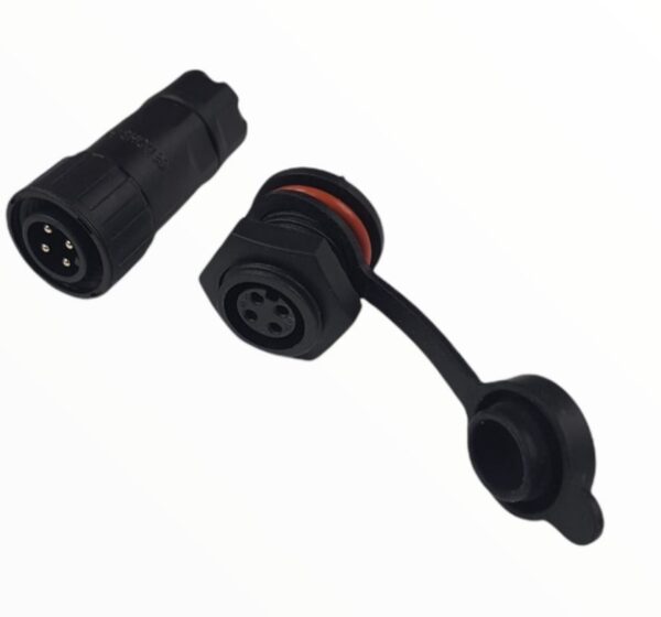 16MM SU GEÇİRMEZ KONNEKTOR ŞASE SEYYAR TAKIM 4P (IC-266M) (K0)