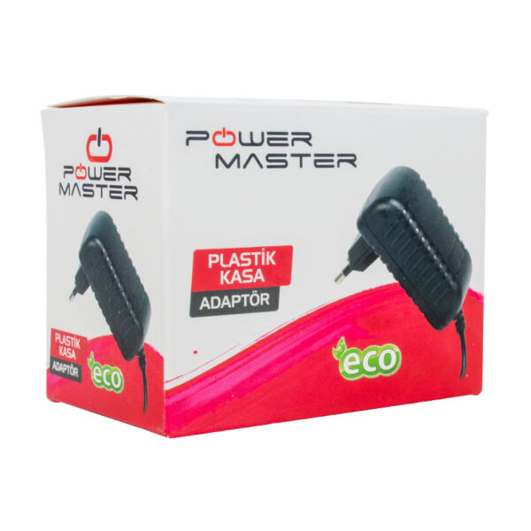 18 VOLT - 1 AMPER 3.5*1.35 UÇLU PLASTİK KASA PRİZ TİPİ ADAPTÖR (K0) - Görsel 3