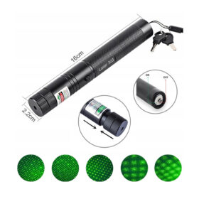18650 PİLLİ ŞARJLI YEŞİL LAZER (K0)