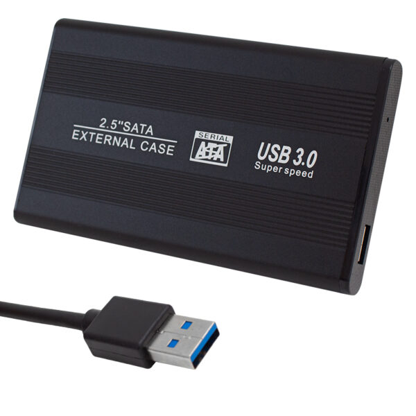 2.5 USB 3.0 SATA HDD KUTUSU + 20 CM KABLO + TORNAVİDA HEDİYELİ (81) (K0)