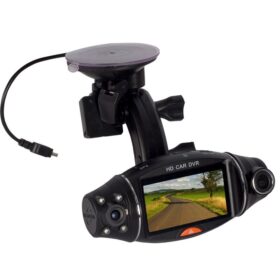 2.7 TFT EKRAN ÇİFT KAMERALI GPS MODÜLLÜ HD ARAÇ KAMERASI DVR (32GB DESTEKLİ) (K0)