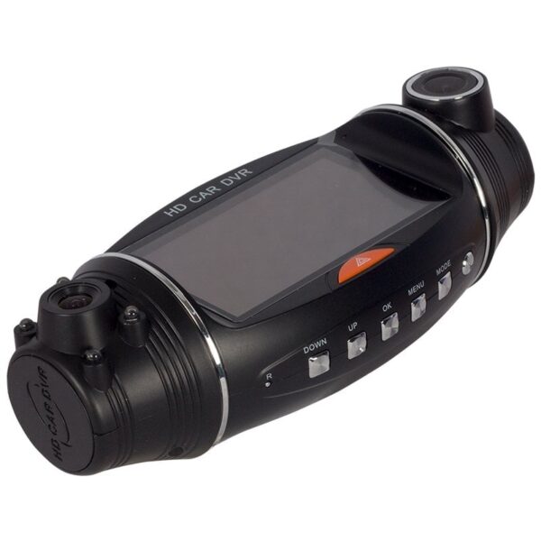 2.7 TFT EKRAN ÇİFT KAMERALI GPS MODÜLLÜ HD ARAÇ KAMERASI DVR (32GB DESTEKLİ) (K0) - Görsel 3