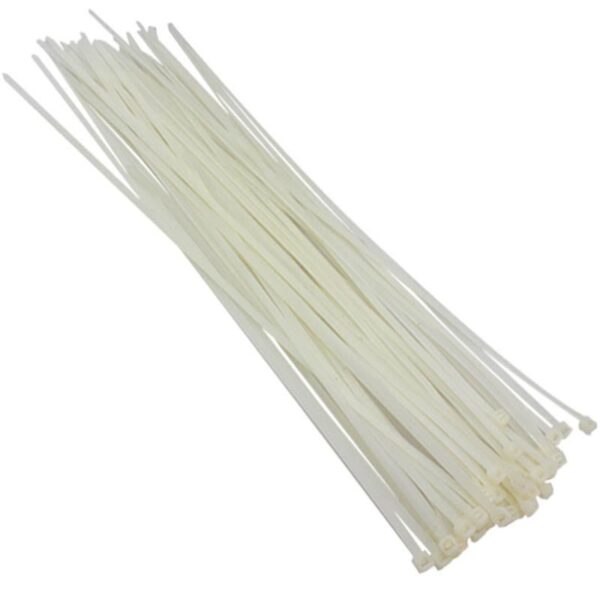 20 CM 3.6 MM KABLO BAĞI BEYAZ (100LÜ PAKET) (K0)