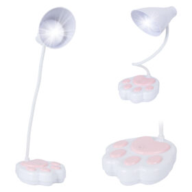 20 LEDLİ 2.5 WATT ŞARJLI ESNEK MASA LAMBASI (OM-114) (K0)