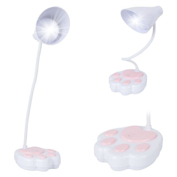 20 LEDLİ 2.5 WATT ŞARJLI ESNEK MASA LAMBASI (OM-114) (K0)