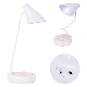 20 LEDLİ 2.5 WATT ŞARJLI ESNEK MASA LAMBASI (OM-114) (K0)