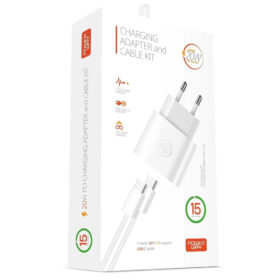20 WATT TYPE-C ŞARJ BAŞLIK ADAPTÖRÜ + KABLO SETİ (APPLE 15 PRO-PROMAX UYUMLU) (K0)